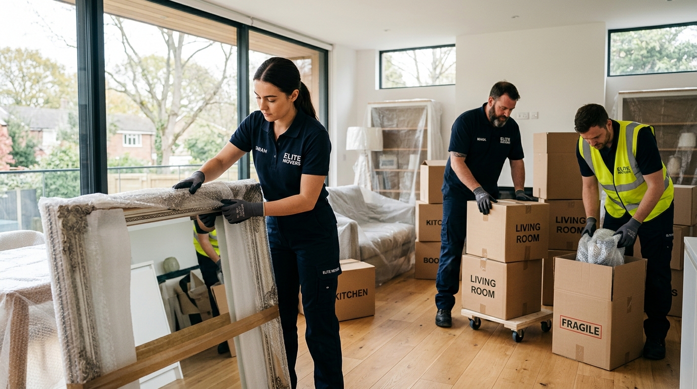 Professional packing and moving service